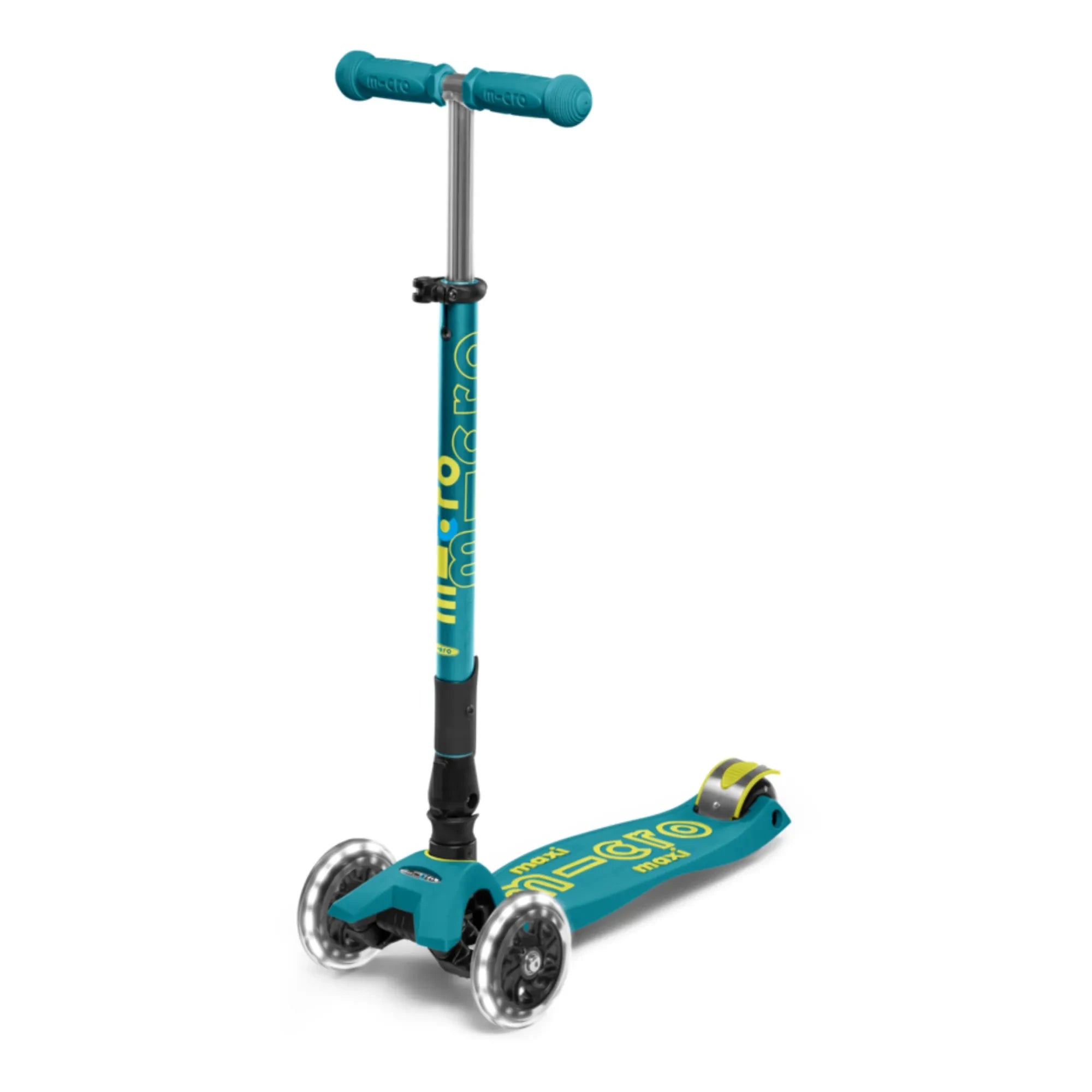 Micro - Maxi Katlanabilir LED Scooter | Yeşil