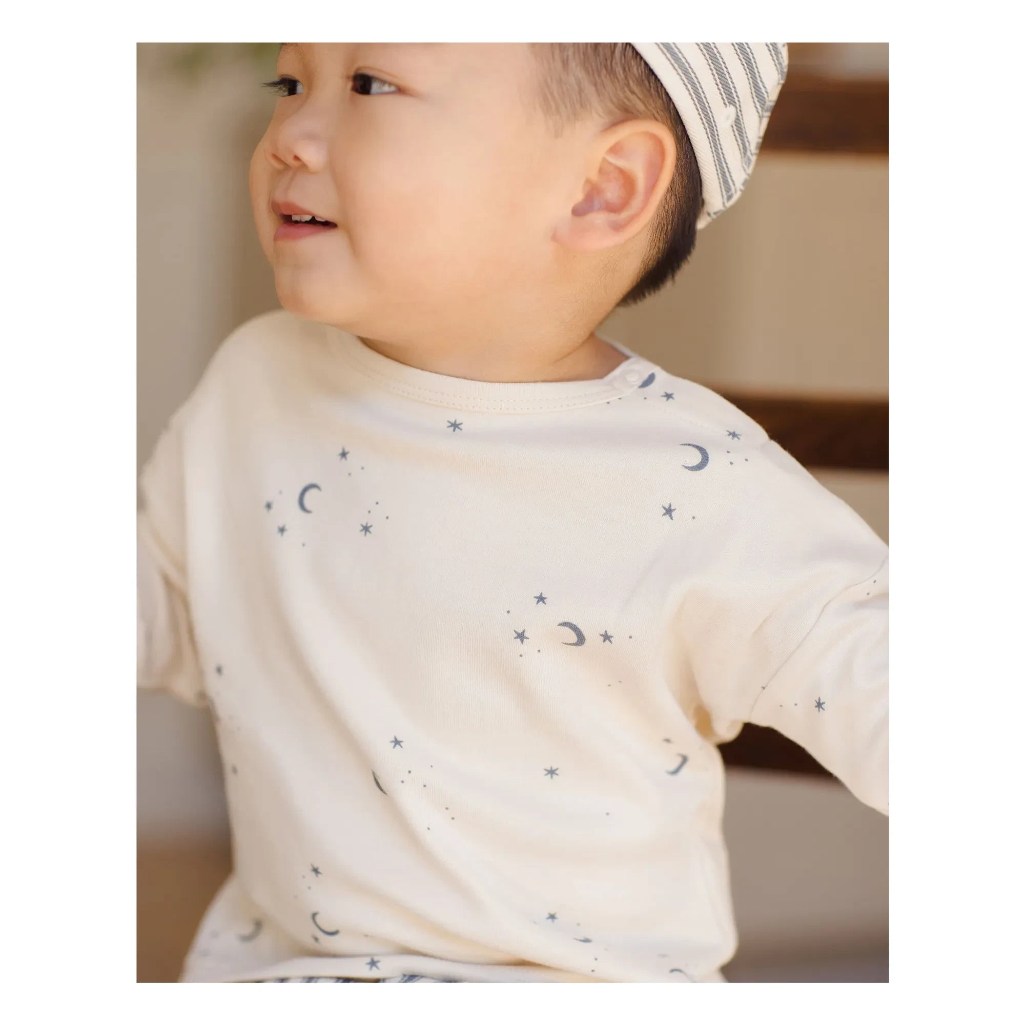 Quincy Mae - Lunes Organic Cotton T-Shirt | Off-White