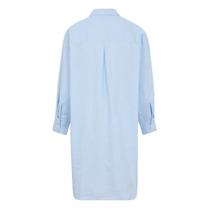 Smallable Woman - Lydie Striped Shirt Dress | Light Blue