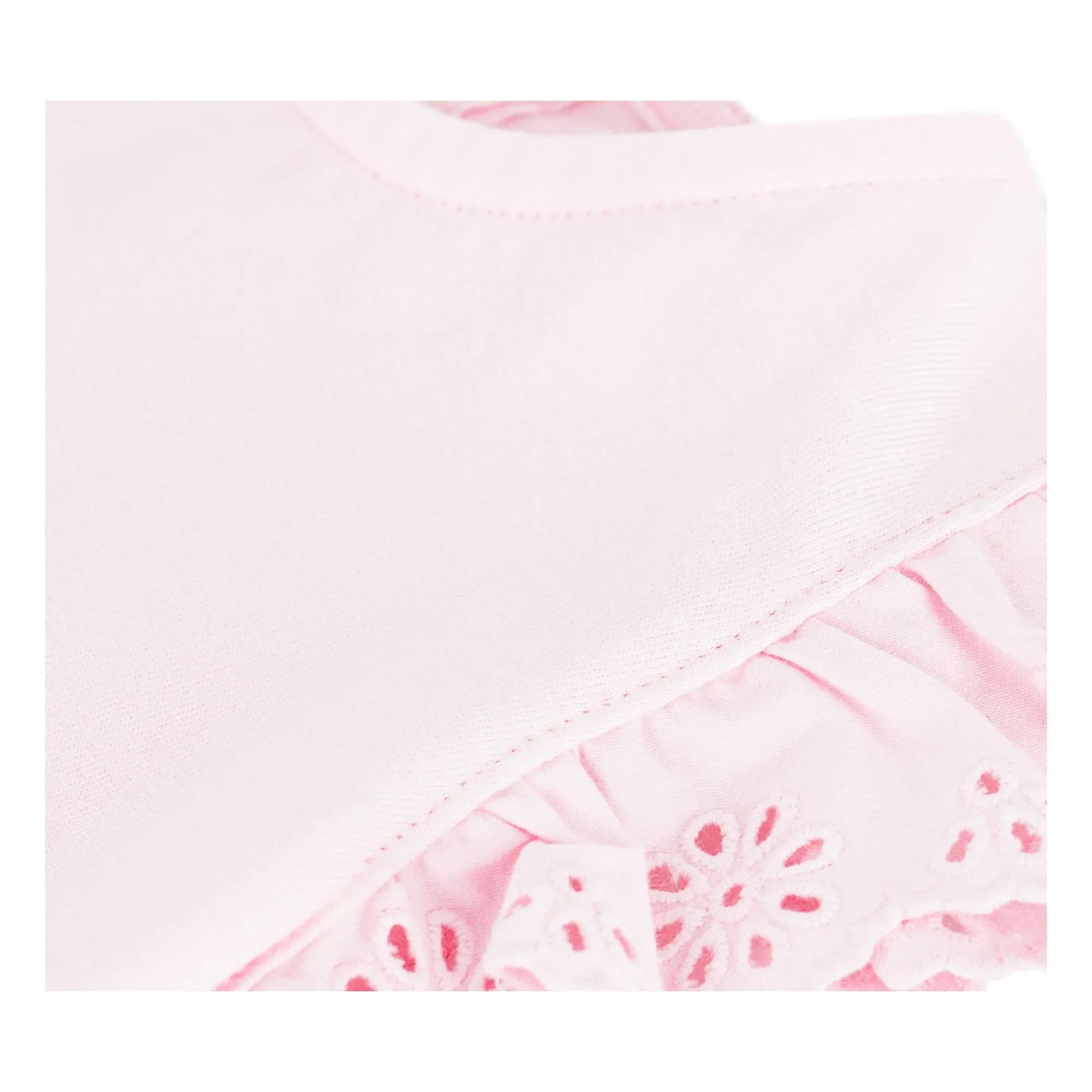 Petit Bateau - Broderie Anglaise T-Shirt | Pink