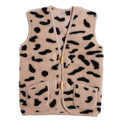 Alwero - Alpen Cheetah Sleeveless Vest - Adult Collection | Beige