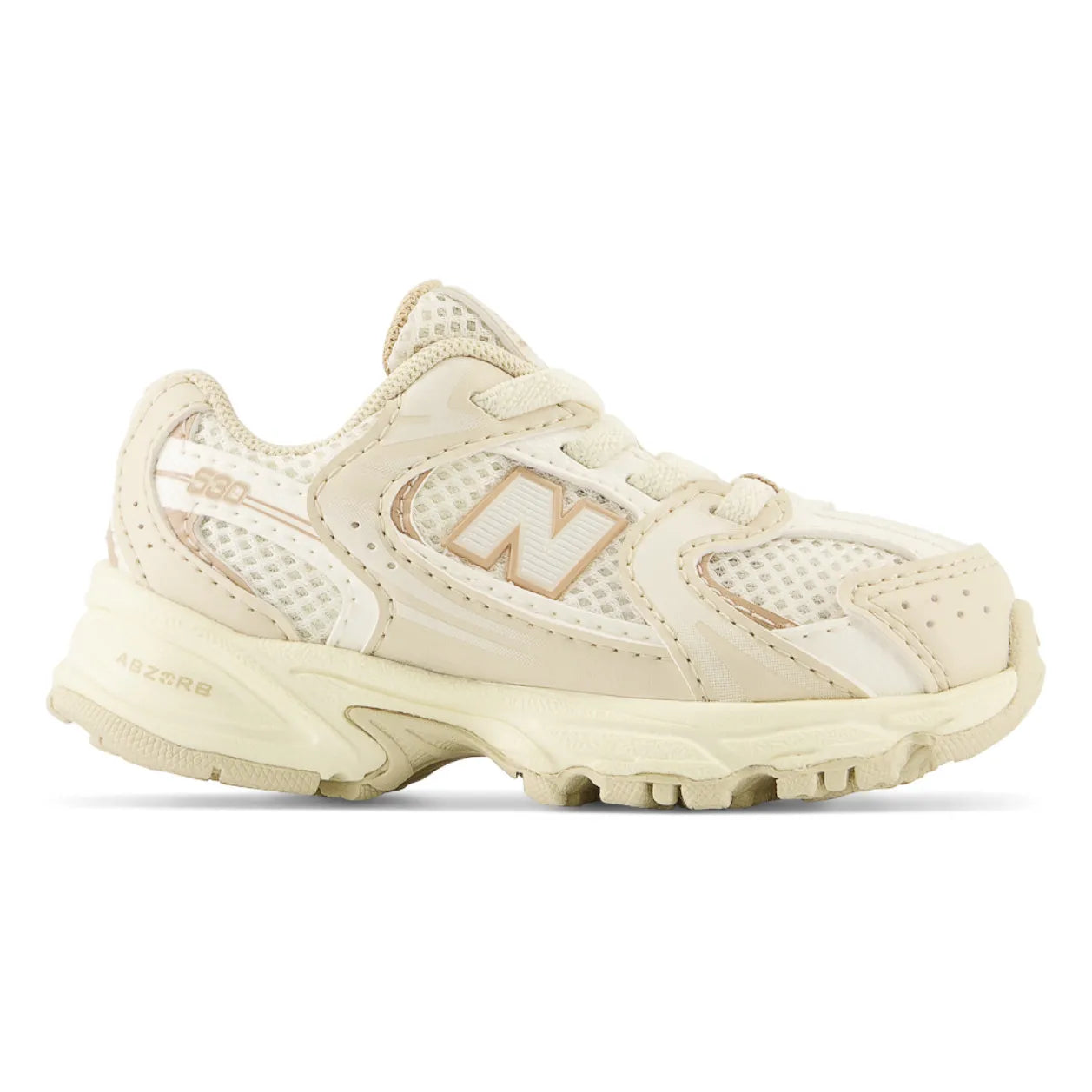 New Balance - 530 Elastic Laced Sneakers | Cream