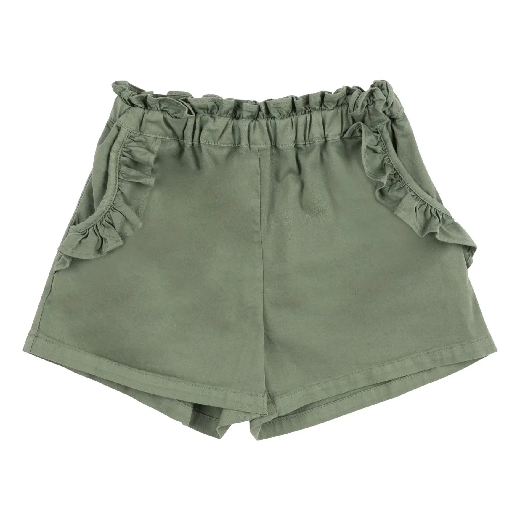 Babe & Tess - Talita Ruffled Shorts | Green