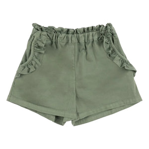 Babe & Tess - Talita Ruffled Shorts | Green