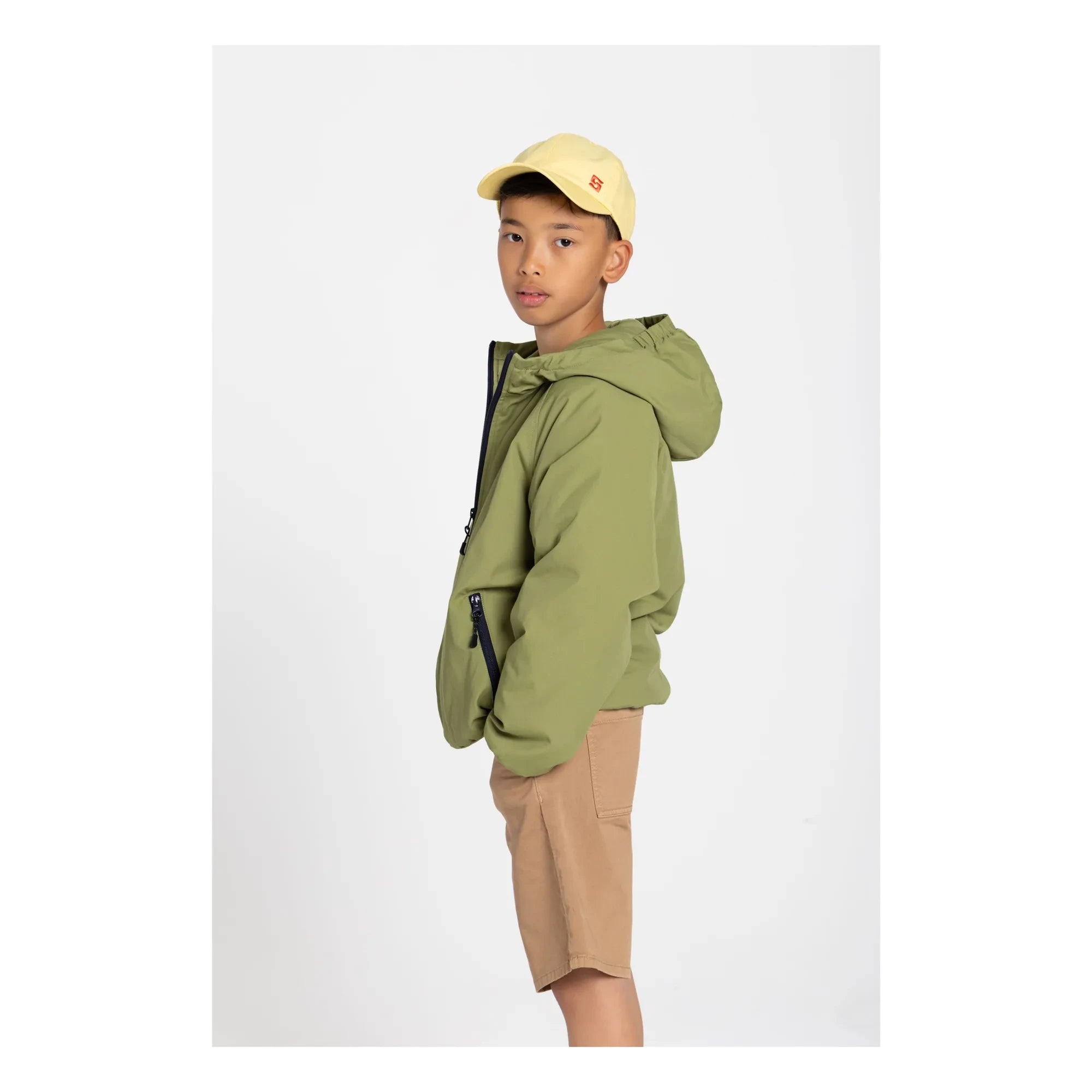Smallable Kid - Hardy Water-Resistant Jacket | Green