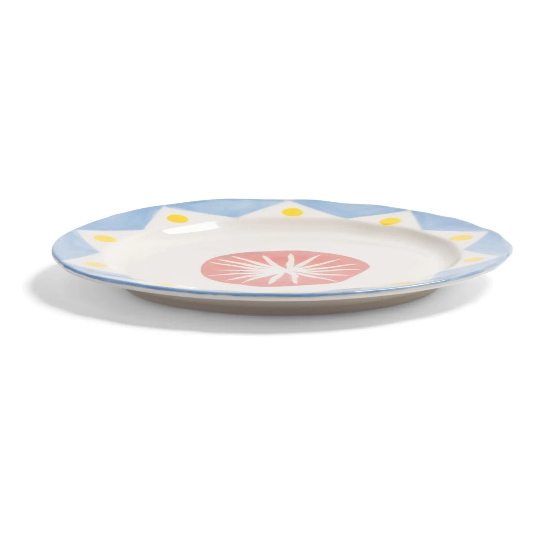 &Klevering - Festivo Porcelain Plate | Red