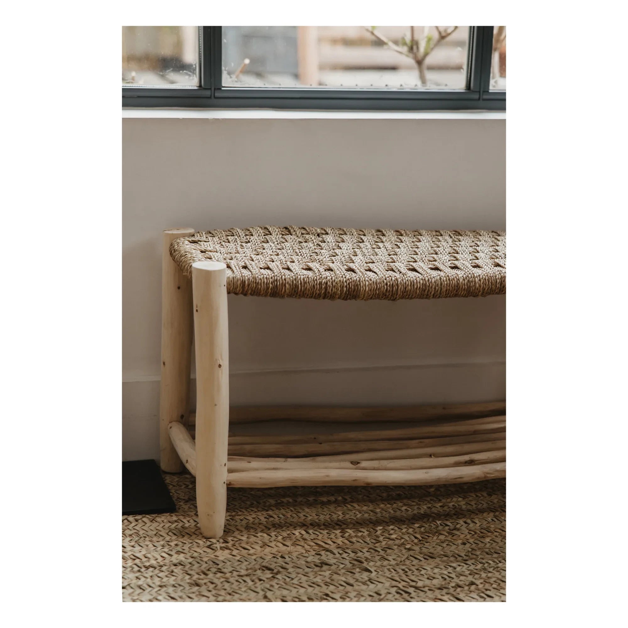 Cosydar - Raw Wooden Bench