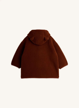 Mini Rodini - Sherpa Ayı Ceketi | Kahverengi
