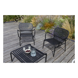 Petite friture - Weekend armchair - 2-piece set | Black