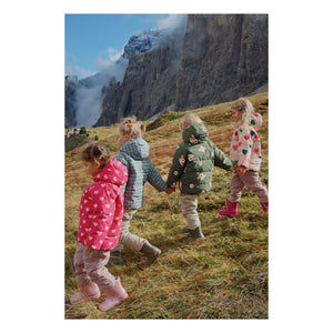 Konges Sløjd - Nuka Coat Recycled Fiber Hearts | Fuchsia