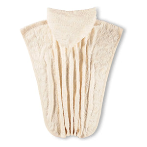 Molo - Poncho de Bain Beach Cover Up Textured Palm Trees | Ecru