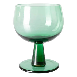 HKliving - Emerald Handle Glasses - Set of 4 | Green