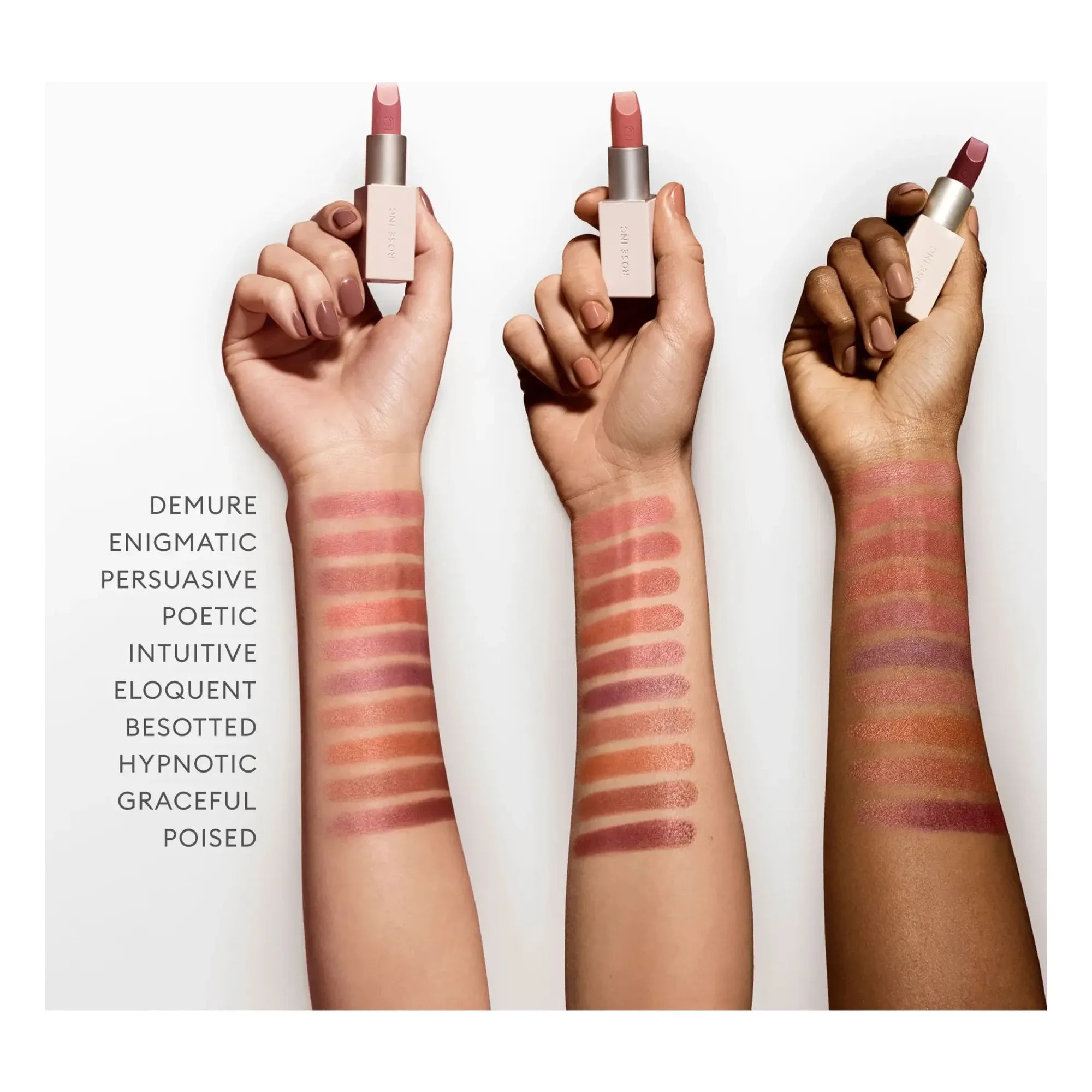 Rose Inc - Satin Lipstick Nude | Demure