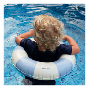 Petites Pommes - Olivia Inflatable Swim Ring | Light Blue