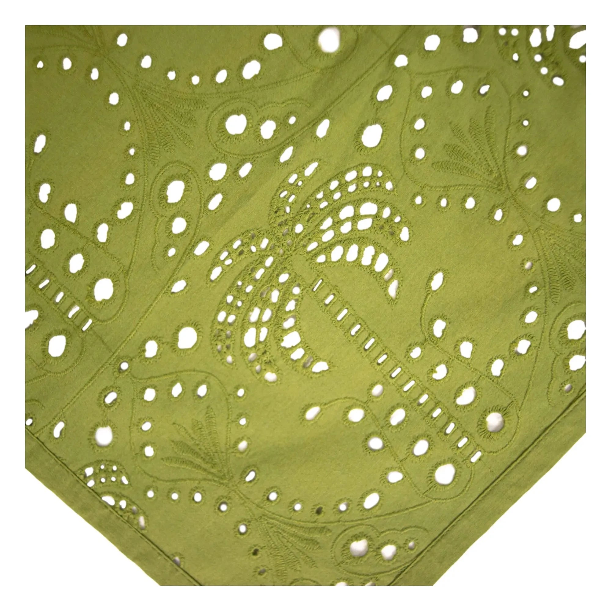 Olsson & Jensen - Brisa palm embroidered placemat | Green