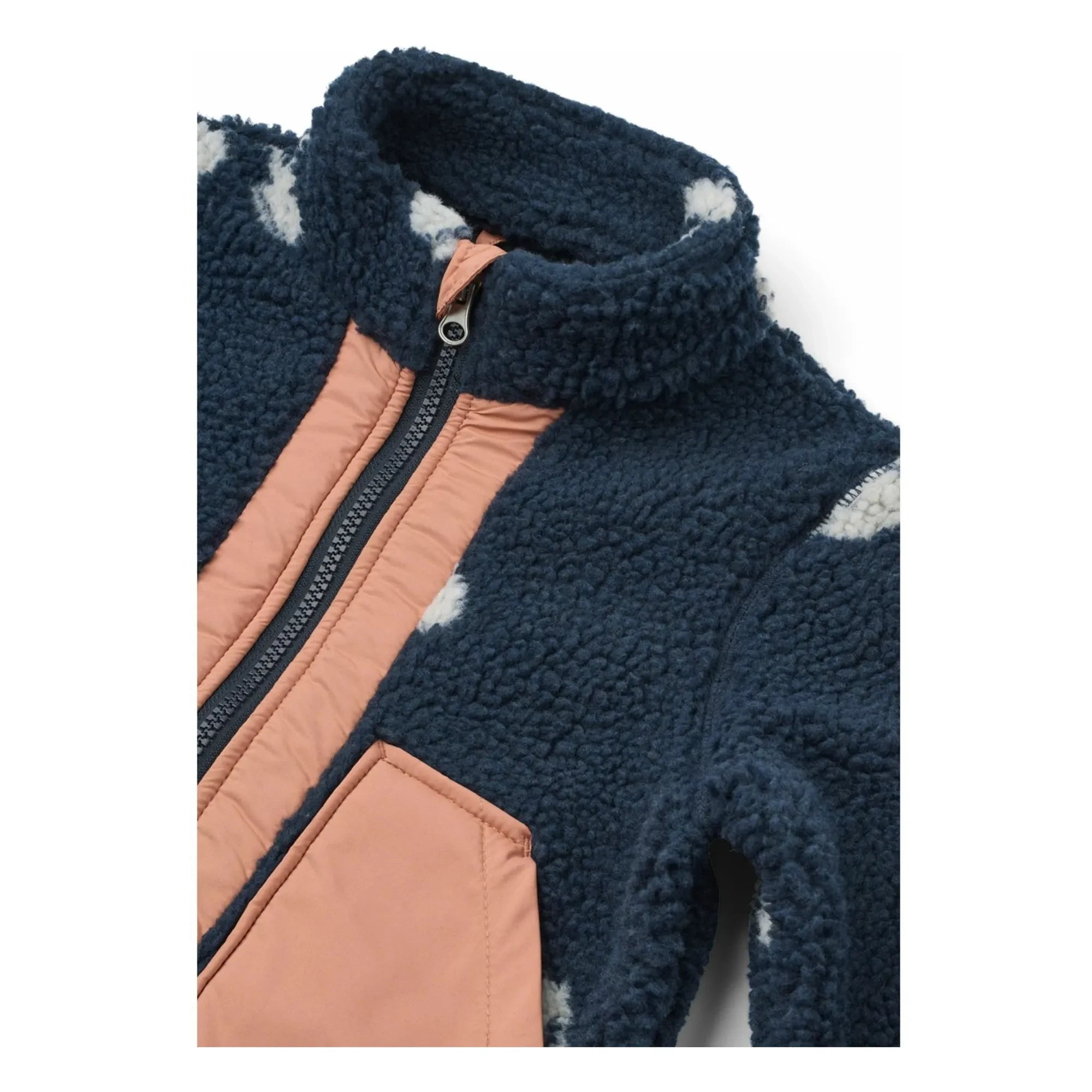 Liewood - Noam Sherpa Jacket | Navy Blue