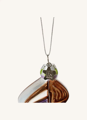 HKliving - Anatomical Oval Glass Christmas Ornament