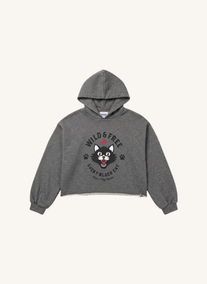 Finger in the nose - Bunny Sweatshirt | Melange Grey