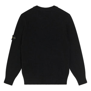Stone Island - Logo Wool Sweater | Black