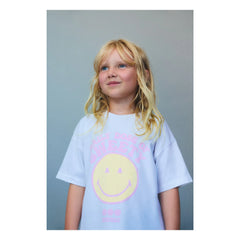 the new society - Smiley T-shirt | White