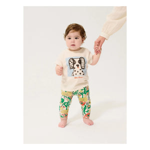 Bobo Choses - Organic Cotton Baby Tights | Ecru
