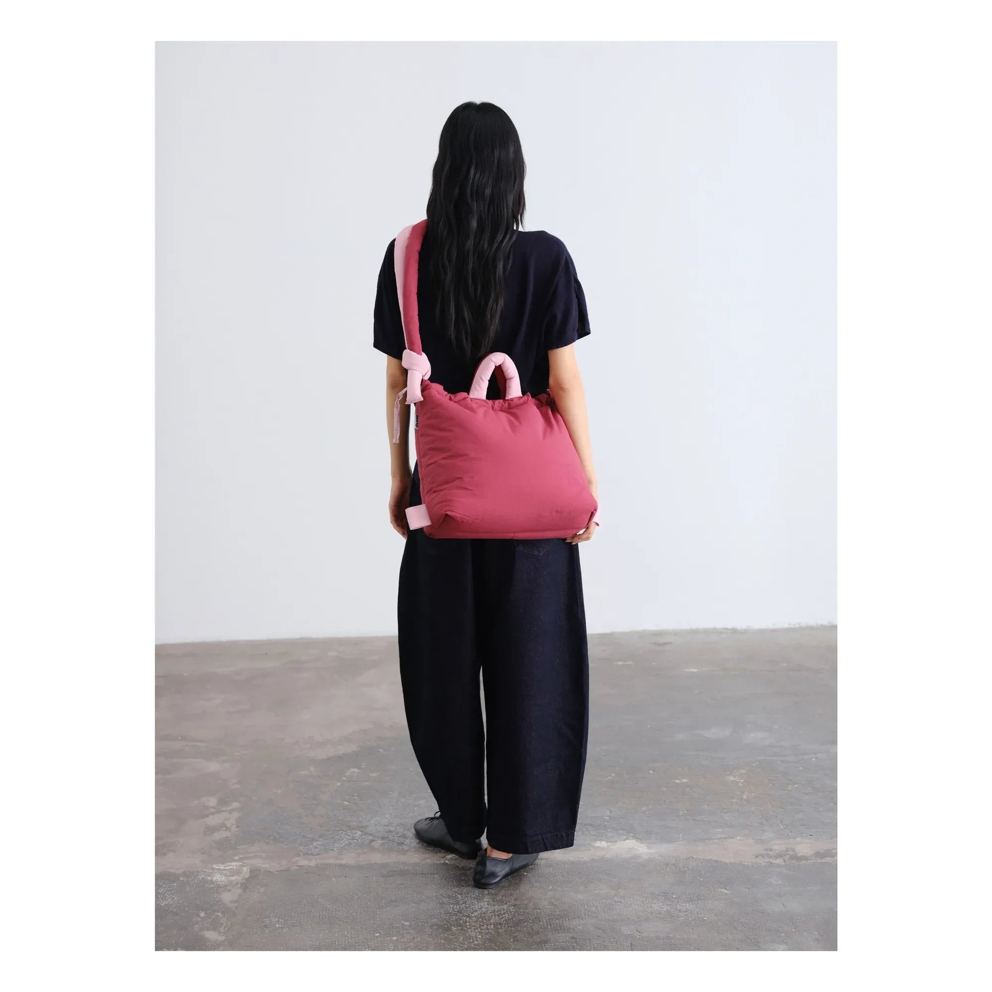 Olend - Ona Soft Bicolore Bag | Cherry Red