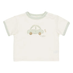 Quincy Mae - Car Ringer T-Shirt | Ivory