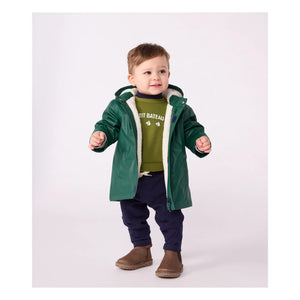 Petit Bateau - Chrome Green | Milled Recycled Fibers