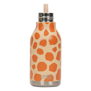 Asobu - Giraffe Stainless Steel Water Bottle | Orange
