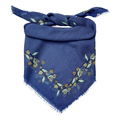 Becksöndergaard - Carna Woo Wool Scarf | Navy Blue