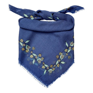 Becksöndergaard - Carna Woo Wool Scarf | Navy Blue