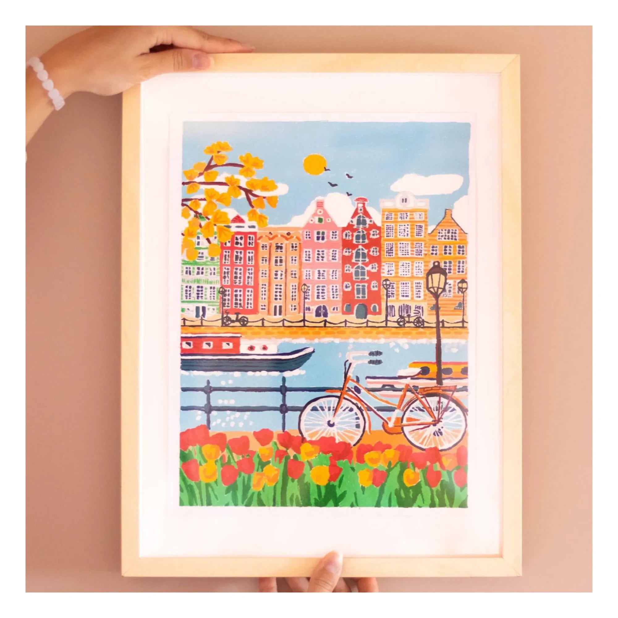 La Petite Épicerie - Numbered Coloring Set - Amsterdam