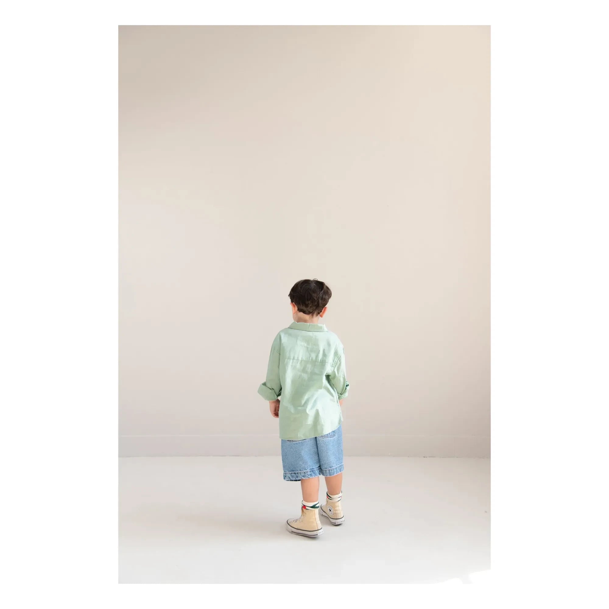 Jenest - Lef Linen Shirt | Almond Green