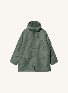 Carhartt WIP - Olten Hooded Parka | Verdigris
