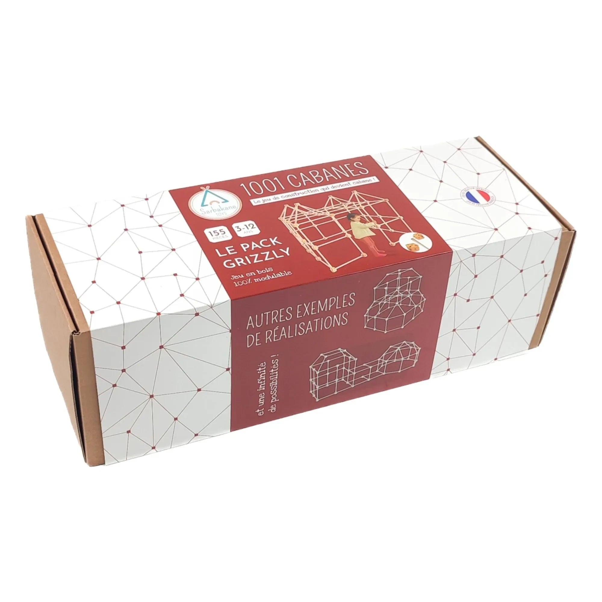Sarbakane - Grizzly Paketi ile Kulübe Kurma - 155 Parça