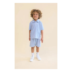 Flöss - Norh Striped Shorts | Blue