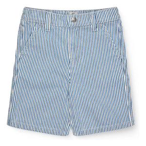 Copenhagen Colors - Organic Cotton Gingham Bermuda Shorts | Blue