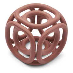 Liewood - Arnaud teething cube | Dark rosetta