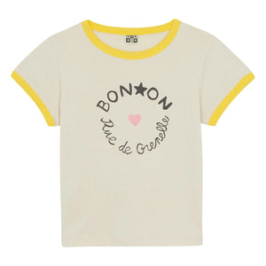 Bonton - Napo Contrast T-shirt | Cream