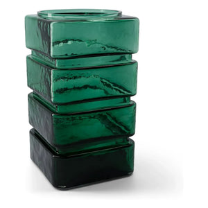 The Socialite Family - Donna glass vase | Emerald green