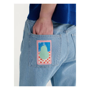 Bobo Choses - Organic Cotton Pear Trousers | Light Blue