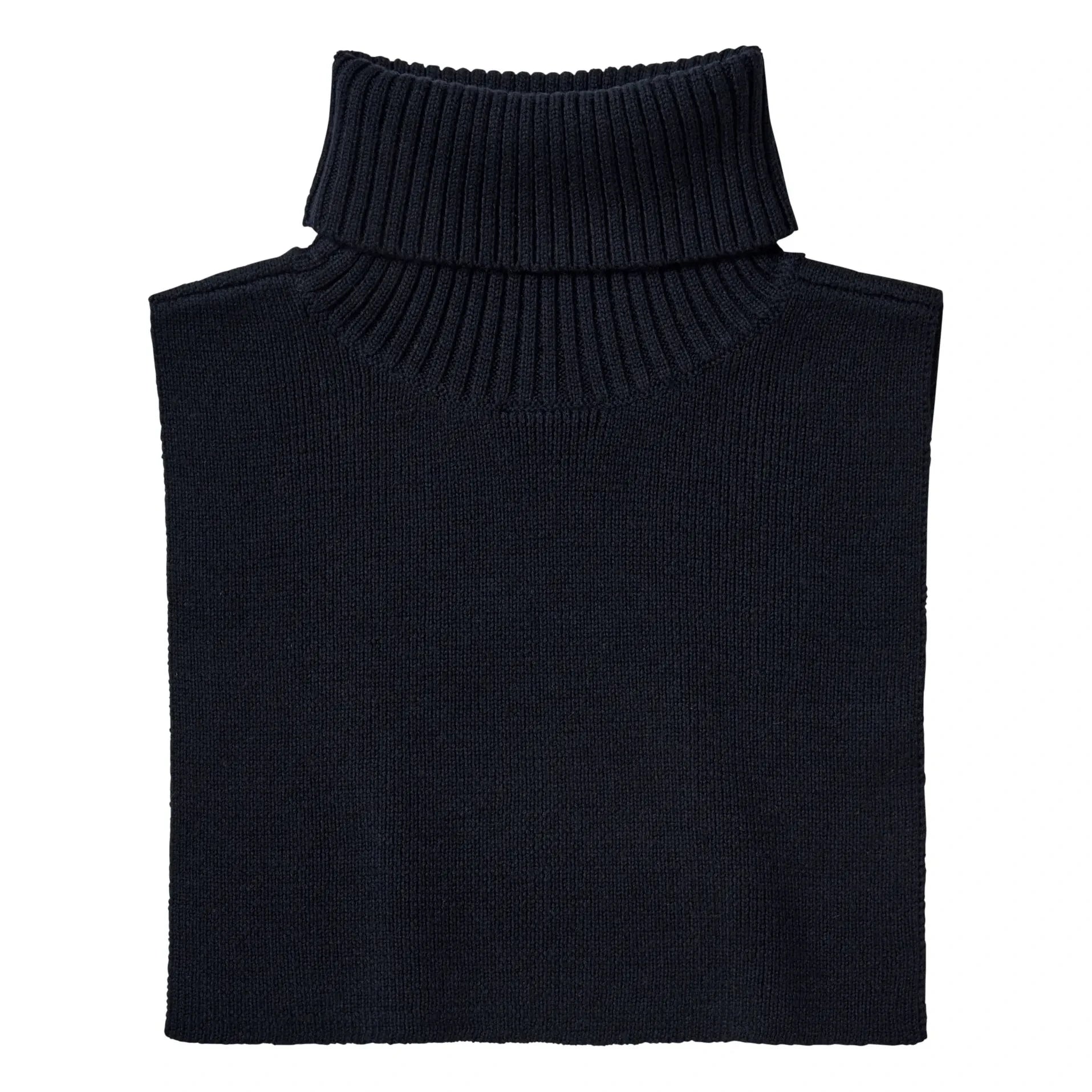FUB - Merino Wool Turtleneck - Women's Collection | Navy Blue