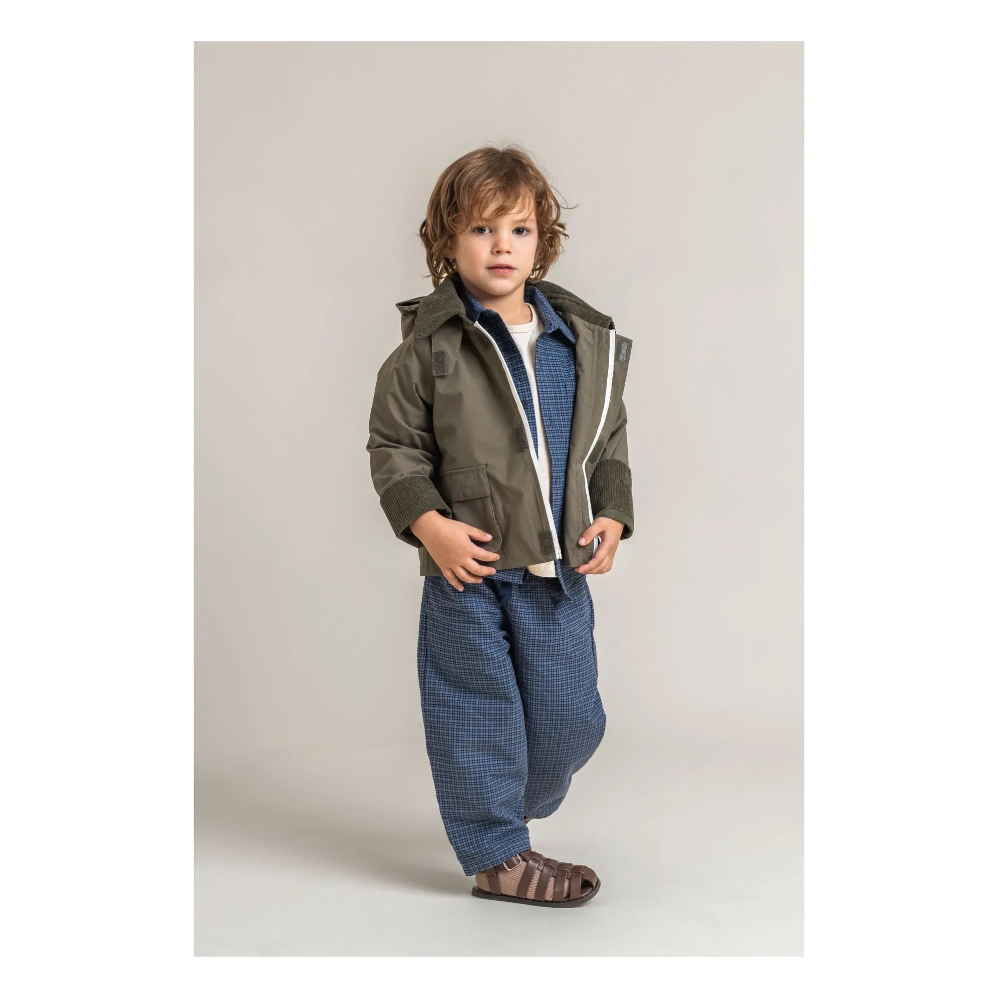 Flotte - Archivito Recycled Fiber Waterproof Jacket | Khaki