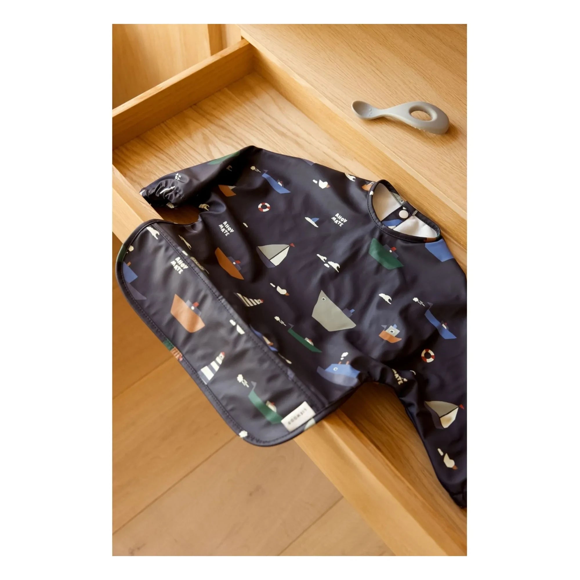 Liewood - Sleeve bib | Sailing/Classic navy