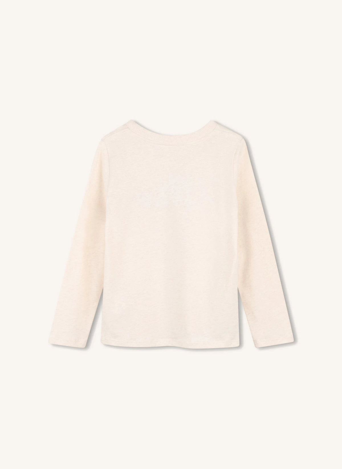 Chloé - Tişört Chiné Chloé Flowers Organik Pamuk | Ekru
