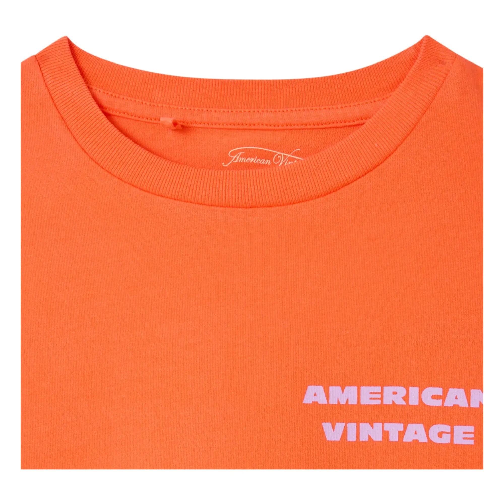 American Vintage - Fizvalley Sun-Grown T-Shirt | Tangerines