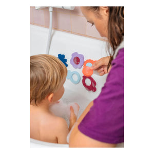 Quut - Seaside Bath Puzzle | Burgundy