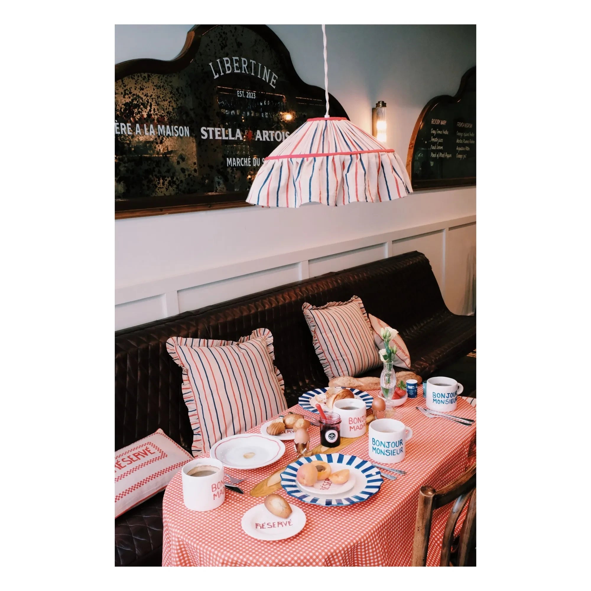 Anna + Nina - Bonjour Madame Mug | Red
