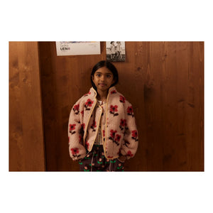 Hello Simone - Mira Sleeveless Sherpa Jacket | Pink