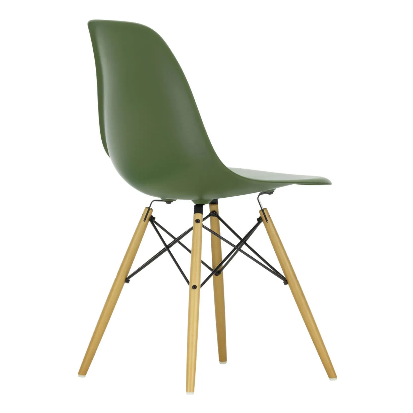 Vitra - DSW plastic chair - maple wood base - Charles & Ray Eames | Forest